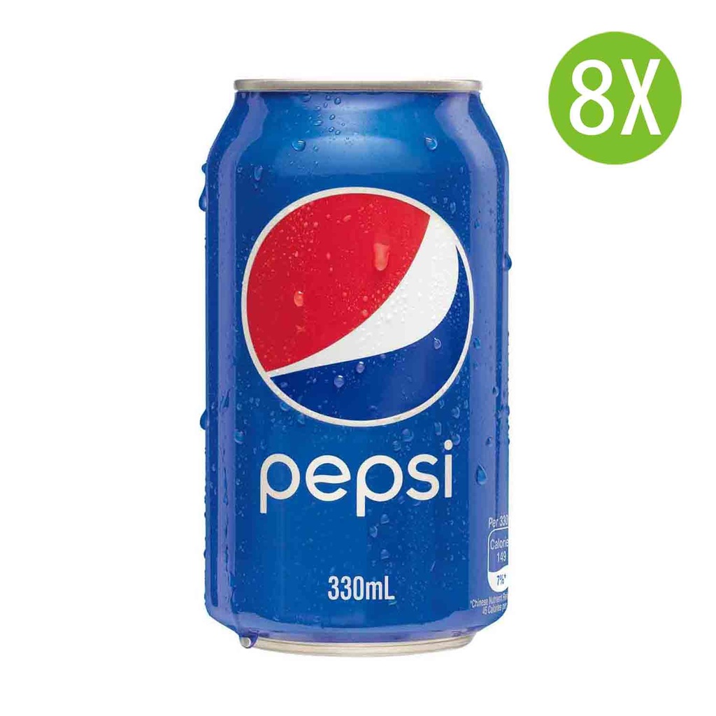 8X 百事可樂 罐裝 330mlx8
