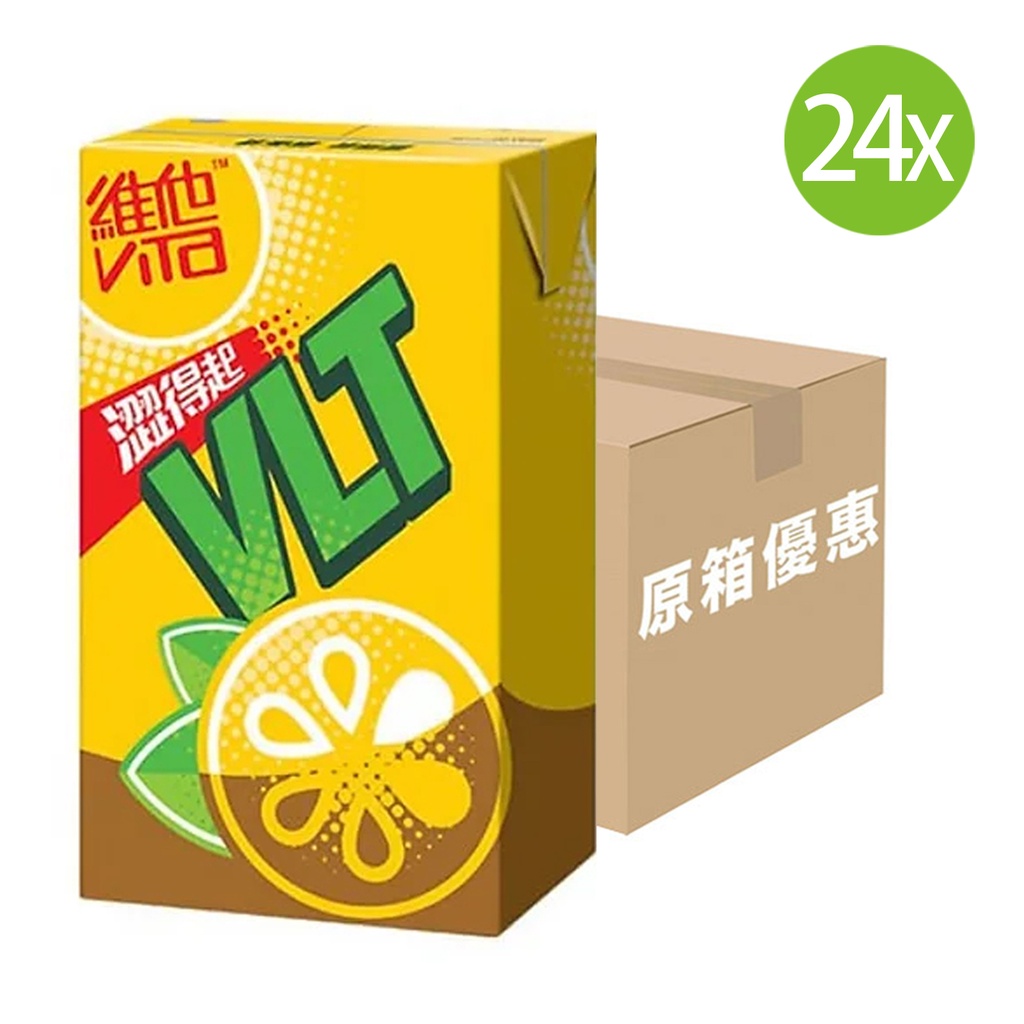 【原箱24包】 維他 檸檬茶 紙包裝 250mlx24