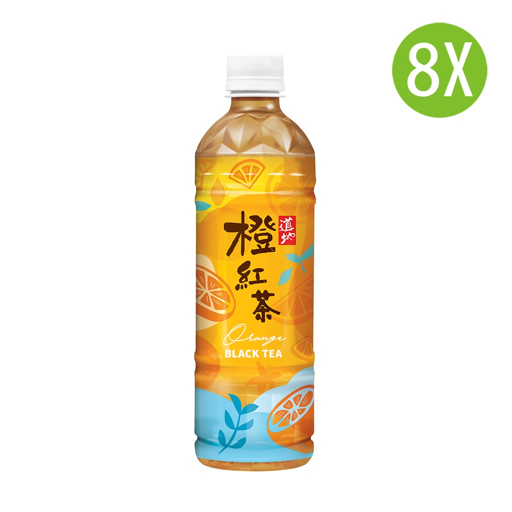 8X 道地 橙紅茶 膠樽裝 500mlx8
