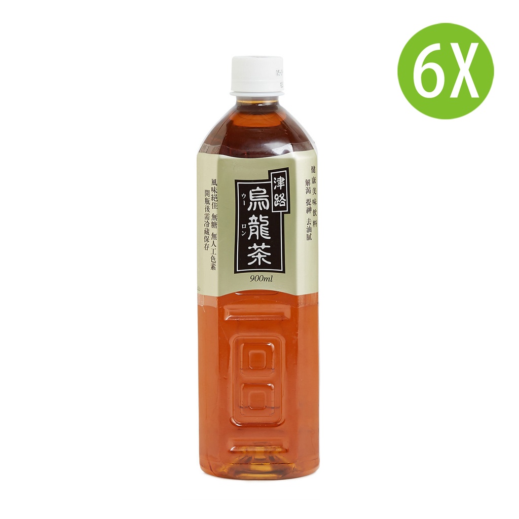 6X 津路 烏龍茶 膠樽裝 900mlx6