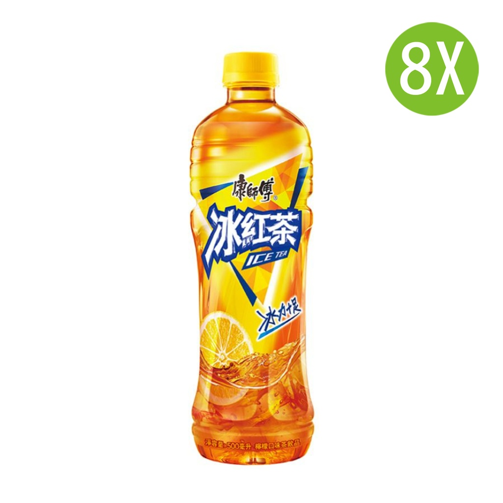 8X 康師傅 冰紅茶 膠樽裝 500mlx8