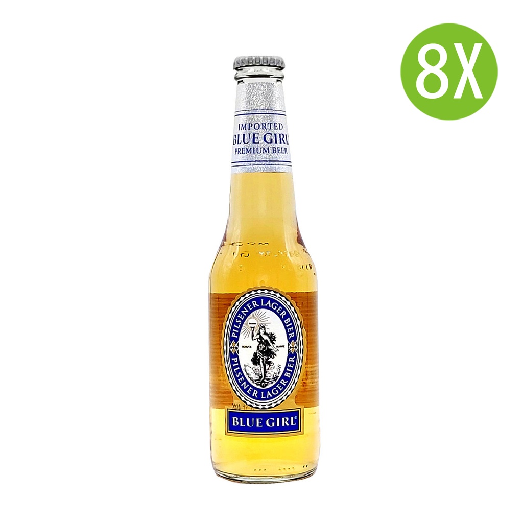 8X 藍妹啤酒 細樽裝 330mlx8