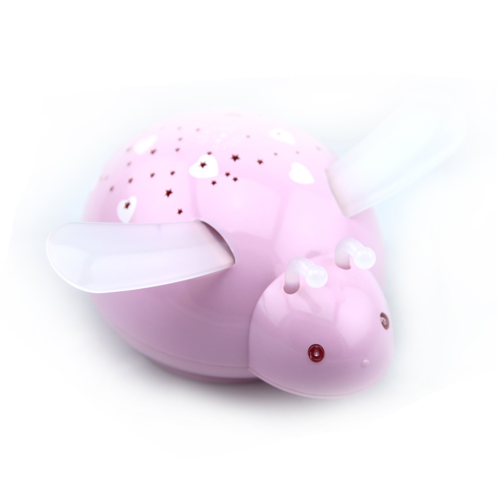 蜜蜂投影夜燈(三顏色+自動轉色)