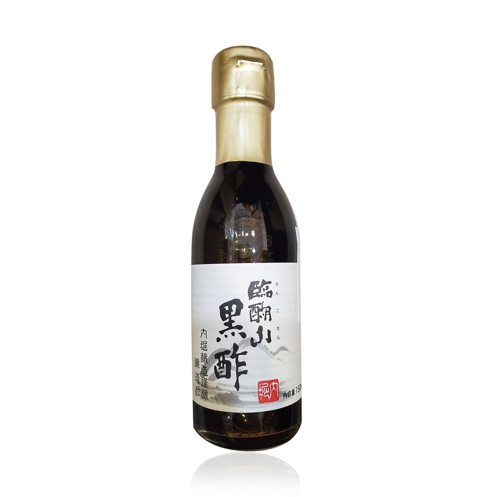 日本製 内堀醸造 臨醐山黒醋 日本米黒米醋 酢酣 150ml [2137] (包裝隨機)
