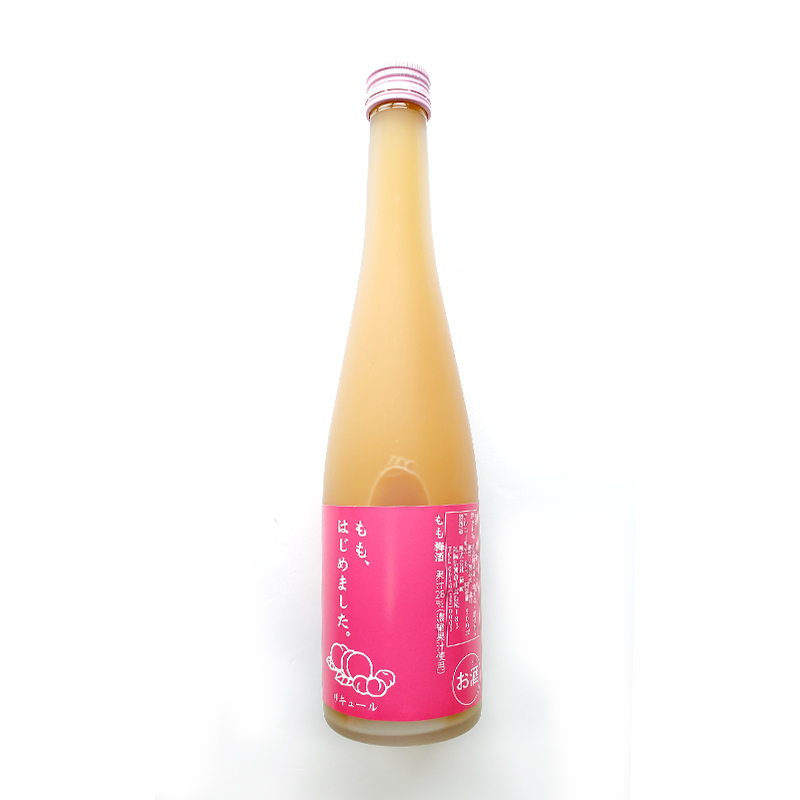 日本製 日本白桃梅酒 500ml (包裝隨機)
