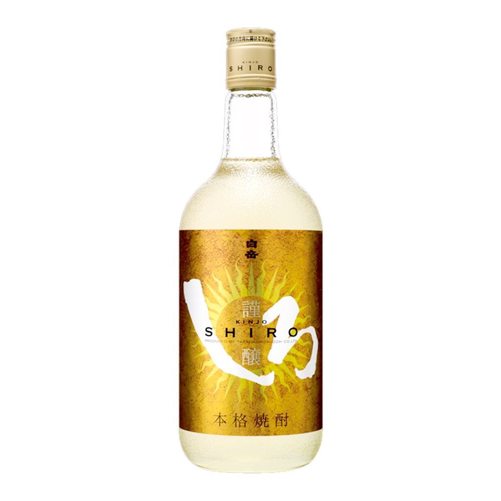 日本製 白岳燒酒 日本燒酎 謹釀 (金) 米燒酎 Hakutake Shiro KIN 720ml