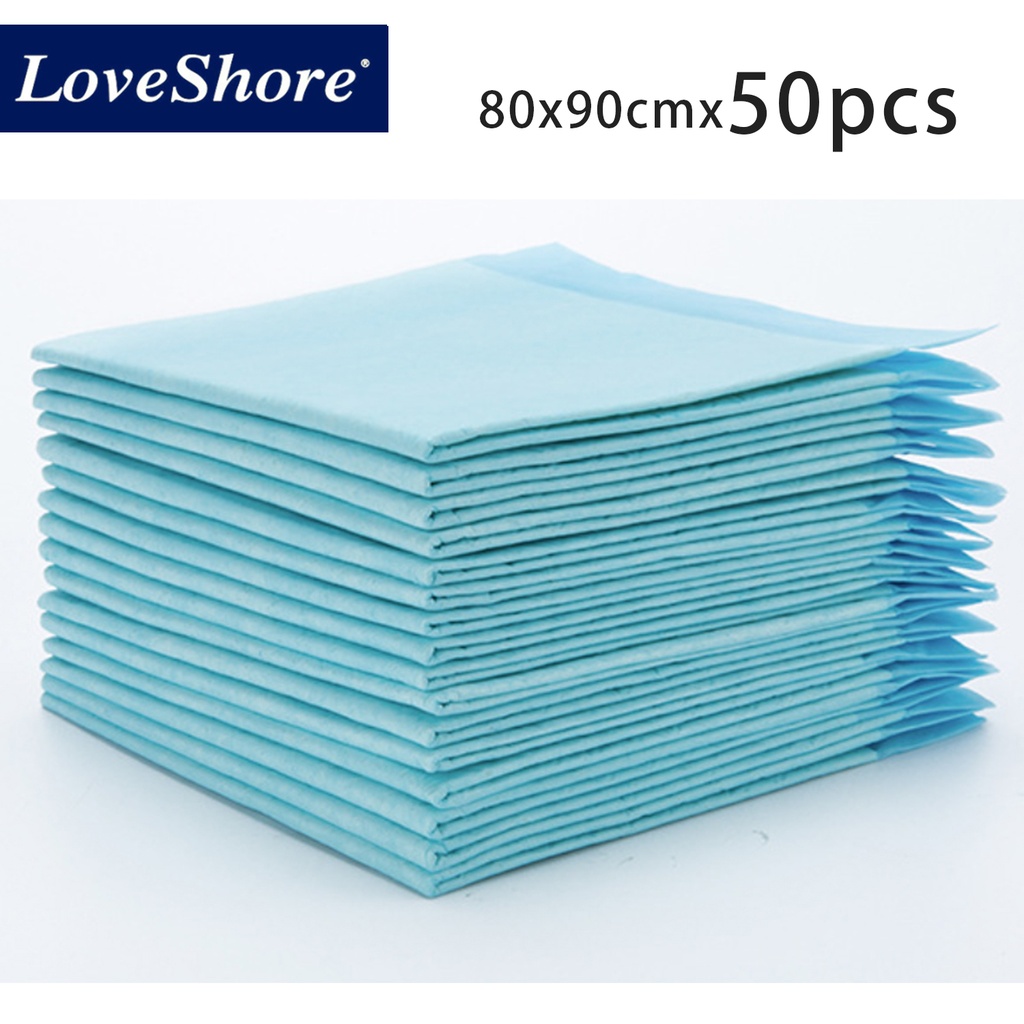 成人護理墊尿褲床墊, 一次性, 即棄隔尿墊 80 x 90cm (50片)
