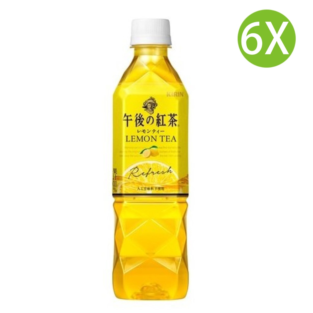 6X【日本版】午後红茶 [午後檸檬茶] (500ml x 6支) [GK504]