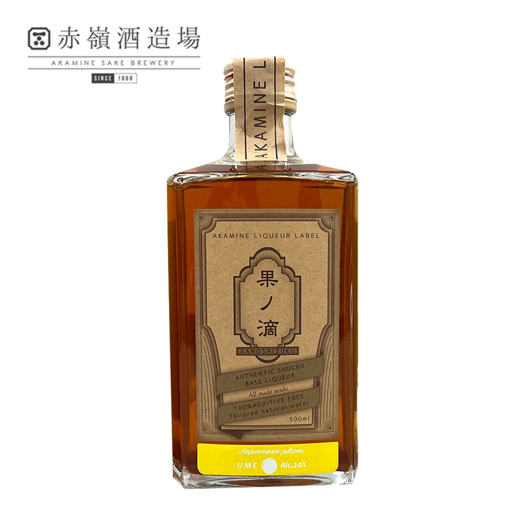 日本製 赤嶺酒造場 梅子味利口酒 500ml (包裝隨機)