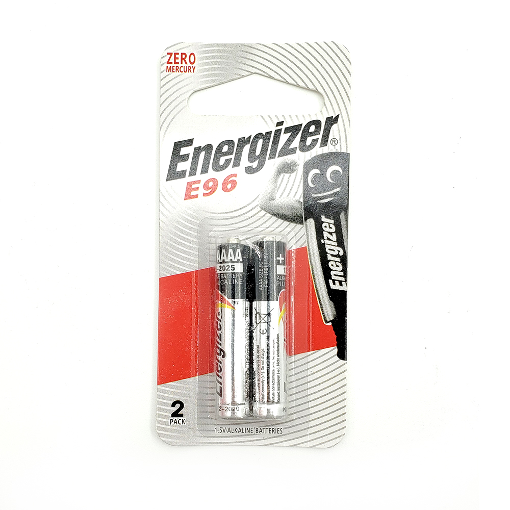 AAAA電池 ENERGIZER勁量E96 鹼性電池(2粒/卡) [卡裝]