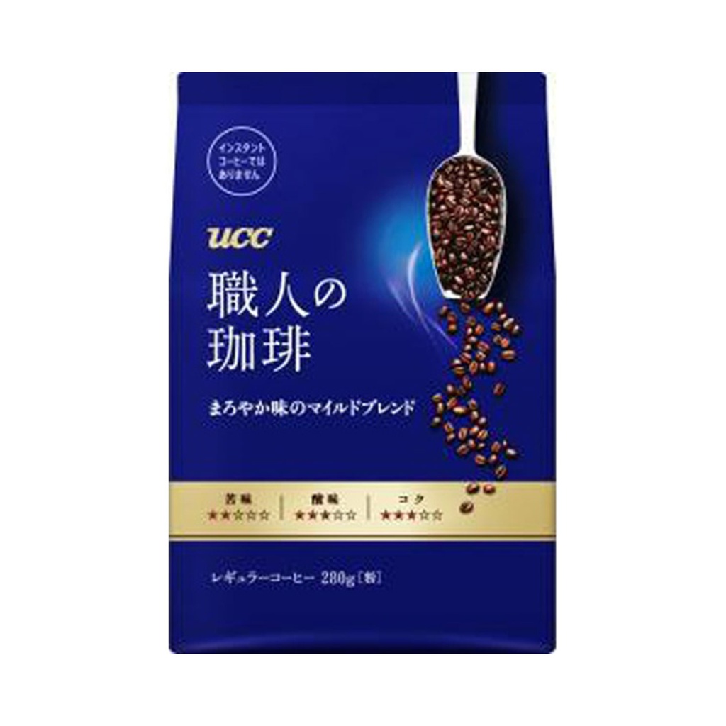 日本製 職人咖啡 咖啡粉 溫醇滋味 (240g) #Ucc Coffee, Ucc 咖啡粉 [藍袋] [351130]