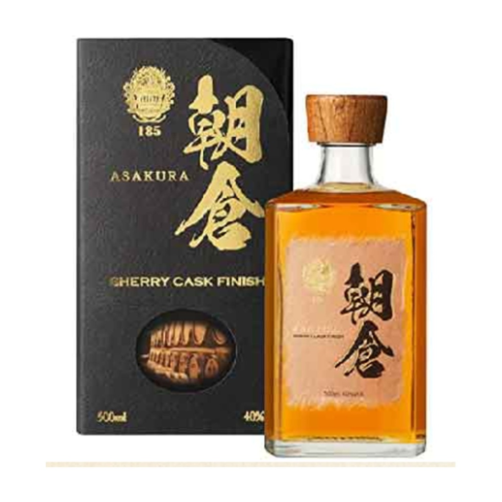 日本製 朝倉 Asakura 雪莉酒酒桶釀大麥燒酎 500ml (包裝隨機)