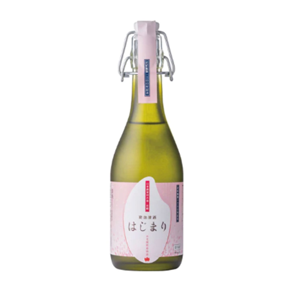 日本製 有氣清酒 氣泡清酒"HAJIMARI" 360ml (包裝隨機)