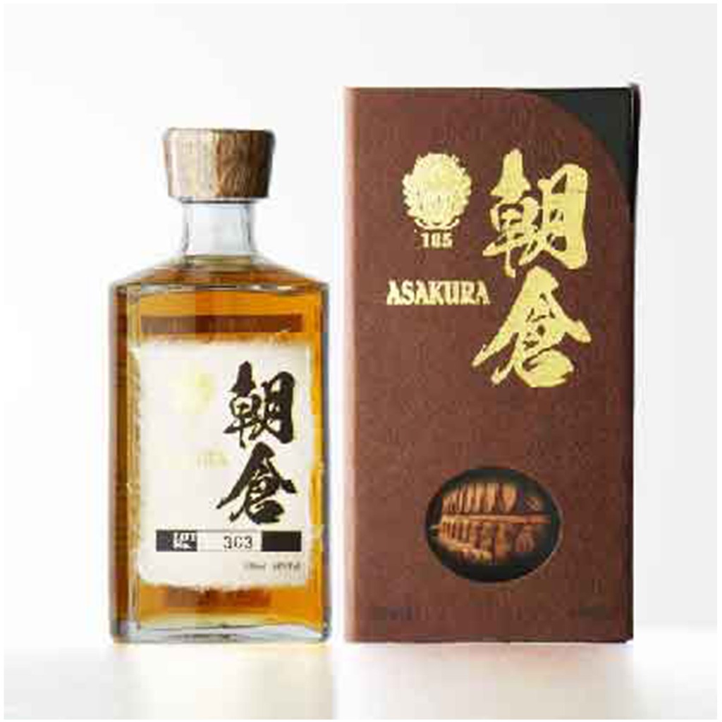 日本製 朝倉 Asakura 白蘭地酒桶釀大麥燒酎 日本燒酒 500ml (包裝隨機)