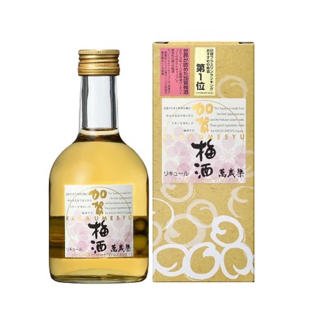 日本製 萬歲樂 加賀梅酒 300ml (包裝隨機)