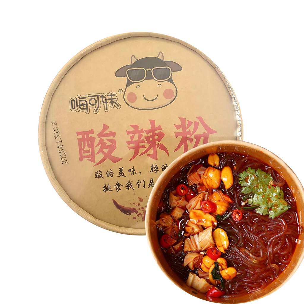 嗨可妹 嗨吃家 桶裝酸辣粉 重慶酸辣粉120g