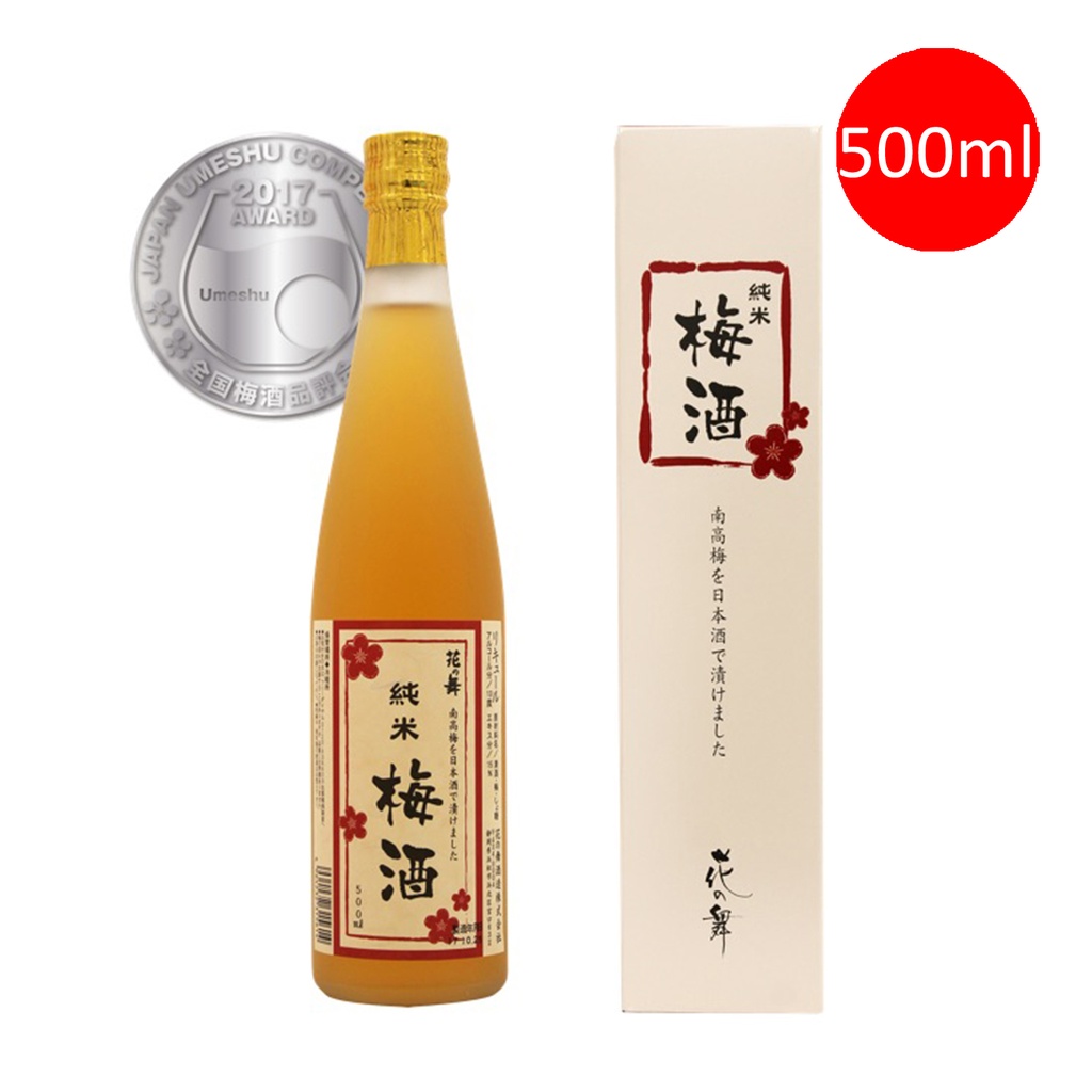 日本製 花之舞 蔵元純米梅酒 500ml [4964232315614] (包裝隨機)