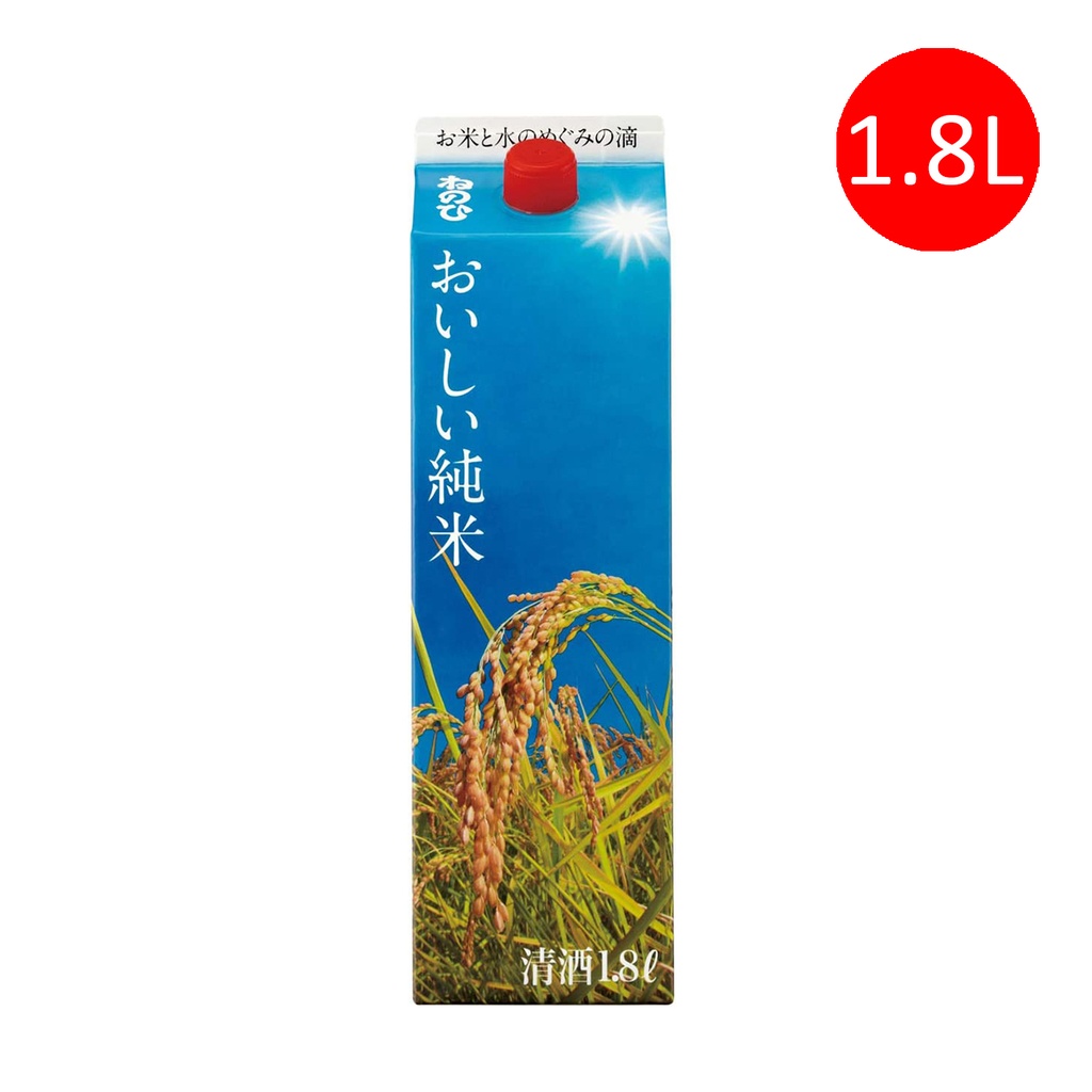 日本製 盛田 Naneki 美味純米清酒 1.8L [3031012051] (包裝隨機)