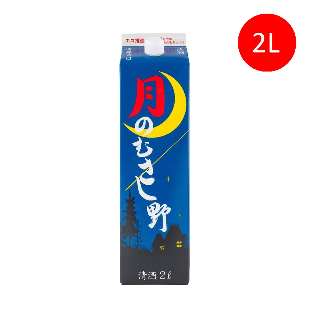 日本製 東亞酒造 月之武藏野燒酒 甲類燒酎 2L 盒裝 [612455] (包裝隨機)