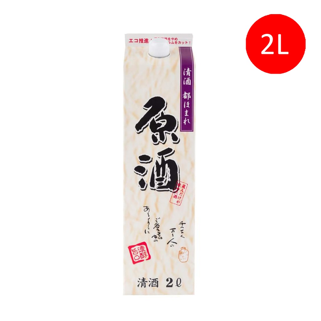 日本製 東亞酒造 都譽 原酒 甲類燒酎 燒酒 2L 盒裝 [612687] (包裝隨機)