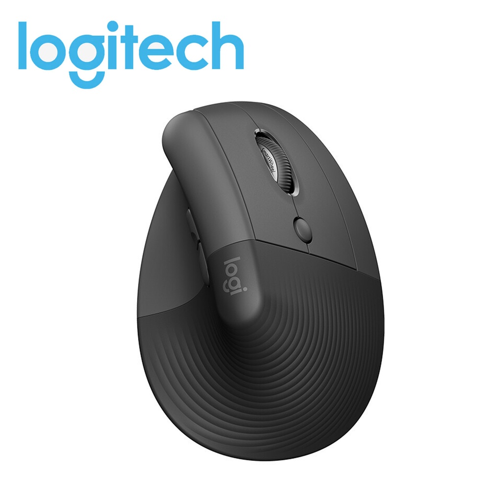 羅技Ergo 系列-Lift Vertical人體工學垂直滑鼠  USB充電無綫鼠標 不手疼無綫Mouse 光電人體工程學立式鼠標 | 平行進口  (黑色) (包裝隨機)