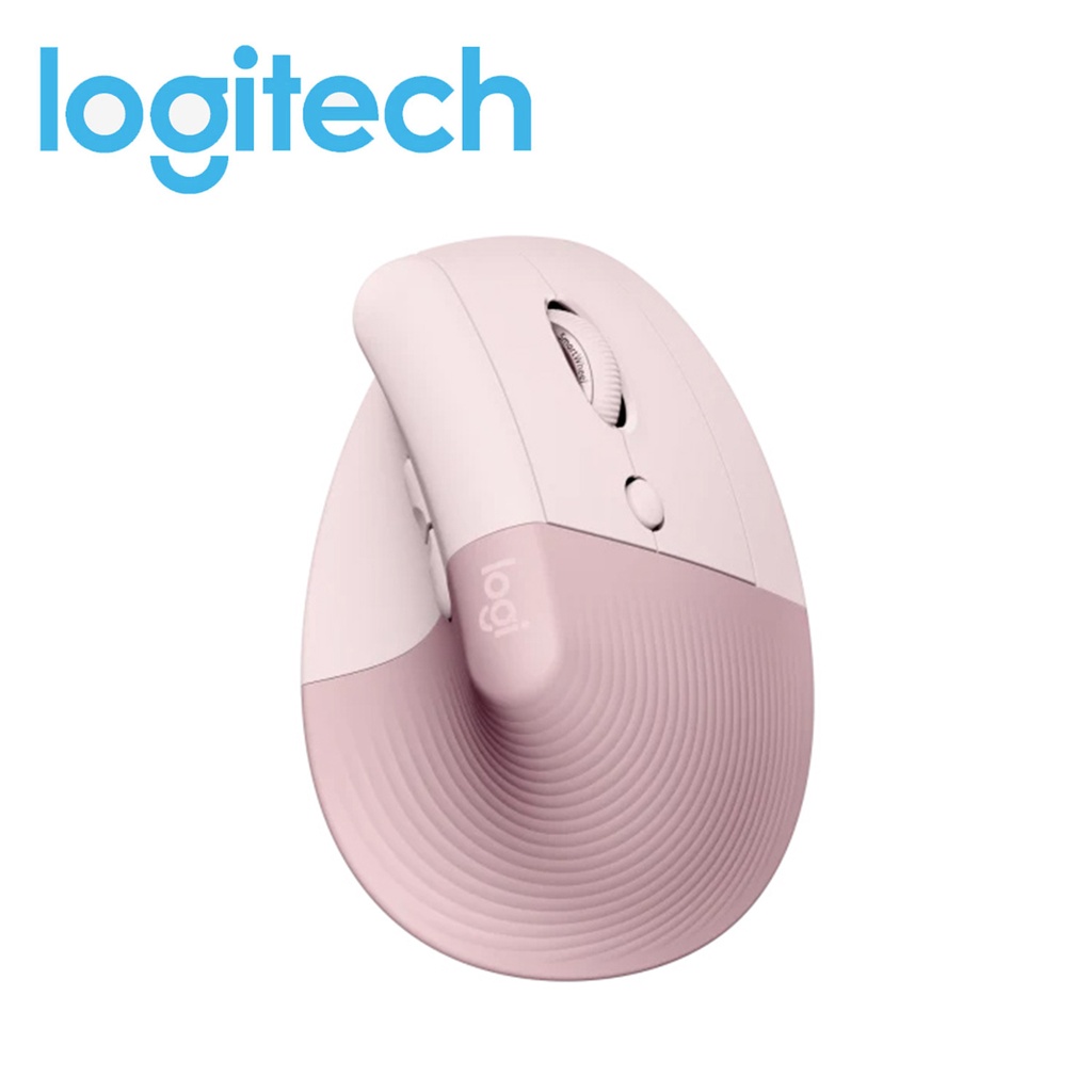羅技Ergo 系列-Lift Vertical人體工學垂直滑鼠USB充電無綫鼠標 不手疼無綫Mouse 光電人體工程學立式鼠標 | 平行進口  (粉紅色) (包裝隨機)