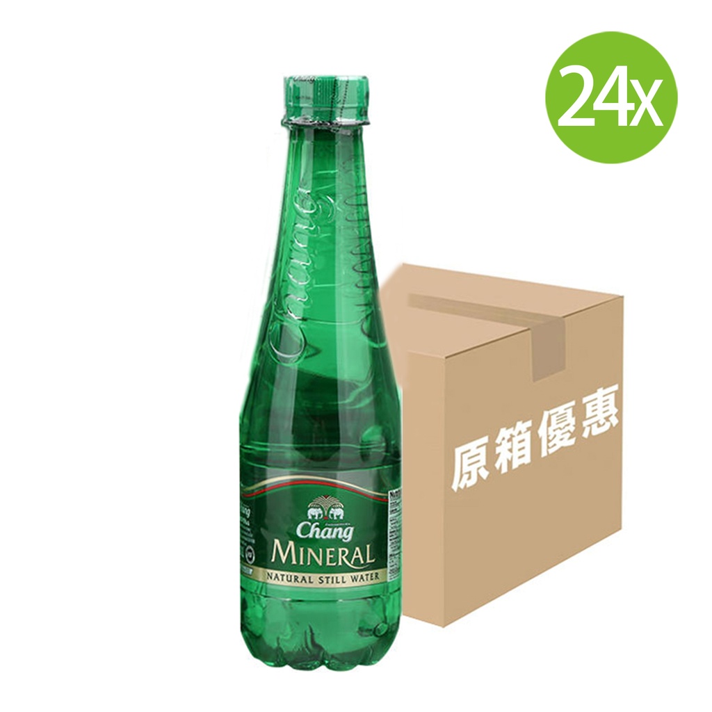 24X 泰象 Mineral 天然礦泉水 膠樽裝 (460ml x 24) (包裝隨機) 