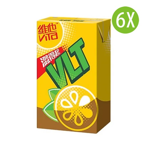 [DKc313x6] 6X 維他 檸檬茶 紙包裝 250mlx6