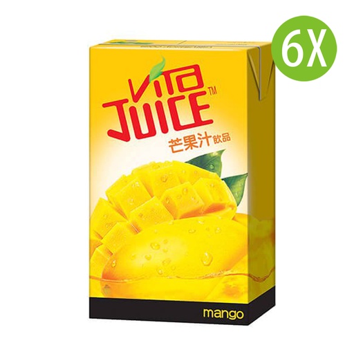[DKc347x6] 6X 維他 芒果汁飲品 紙包裝 250mlx6