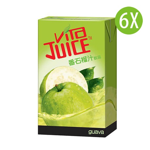 [DKc351x6] 6X 維他 番石榴汁飲品 紙包裝 250mlx6