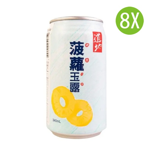 [DKc381x8] 8X 道地 菠蘿玉露 罐裝 340mlx8