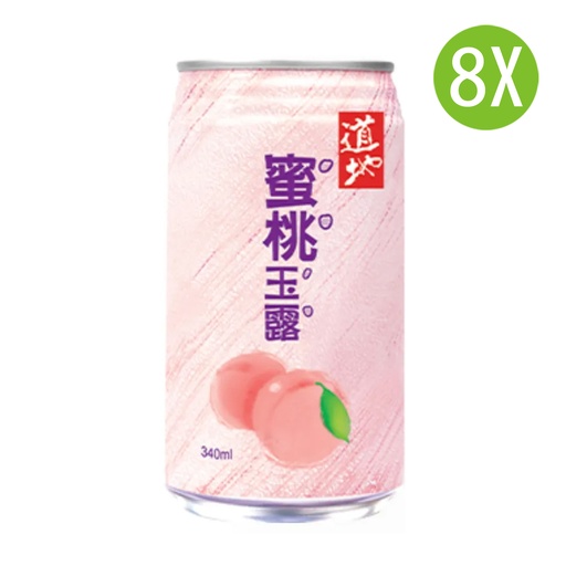 [DKc383x8] 8X 道地 蜜桃玉露 罐裝 340mlx8