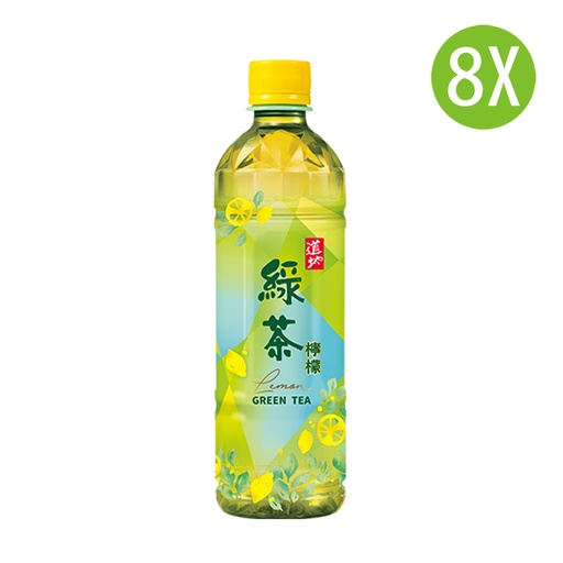 [DKc429x8] 8X 道地 檸檬綠茶 膠樽裝 500mlx8