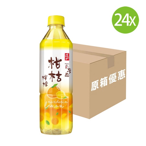 [DKc432] 【原箱24支】道地 柑桔檸檬 膠樽裝 500mlx24