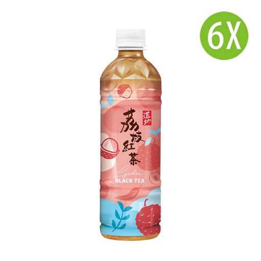 [DKc433x8] 8X 道地 荔枝紅茶 膠樽裝 500mlx8
