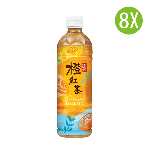 [DKc435x8] 8X 道地 橙紅茶 膠樽裝 500mlx8
