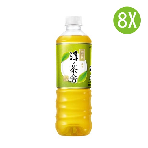 [DKc453x8] 8X 淳茶舍 雲抹日式綠茶飲料 無糖 膠樽裝 500mlx8