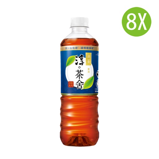[DKc457x8] 8X 淳茶舍 消茶 普洱茶飲料 無糖 膠樽裝 500mlx8