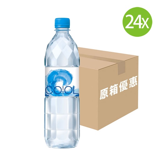 [DKc506] 【原箱24支】清涼水 礦物質水 膠樽裝 750mlx24