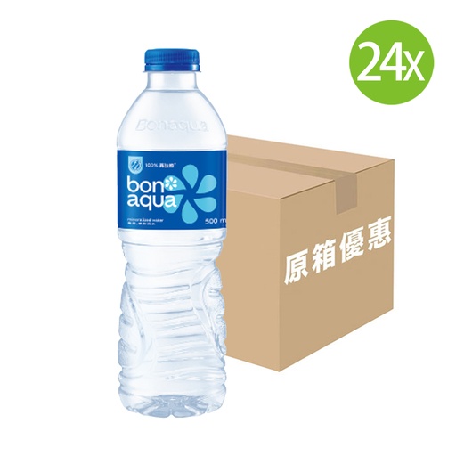 [DKc516] 【原箱24支】飛雪 礦物質水 膠樽裝 500mlx24