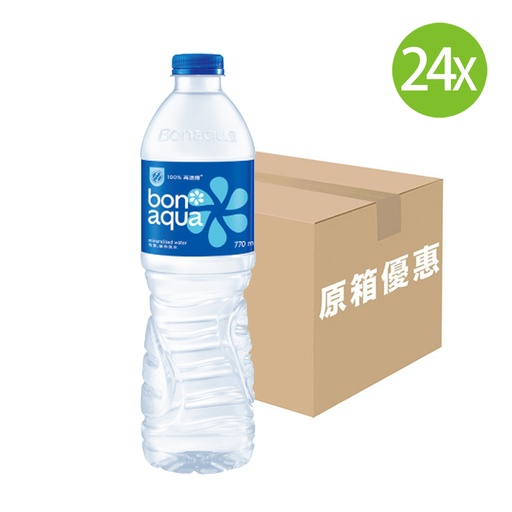 [DKc518] 【原箱24支】飛雪 礦物質水 膠樽裝 770mlx24