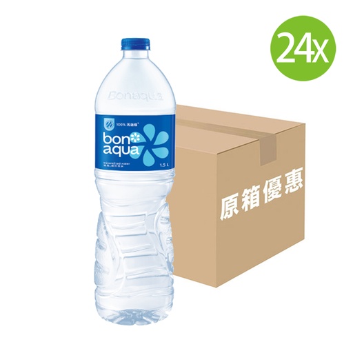 [DKc520] 【原箱24支】飛雪 礦物質水 膠樽裝 1.5Lx12