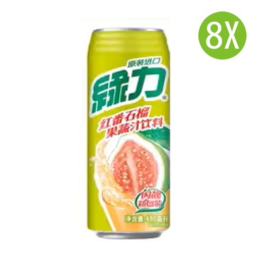 [DKc537x8] 8X 綠力 石榴汁運動飲料 罐裝 490mlx8