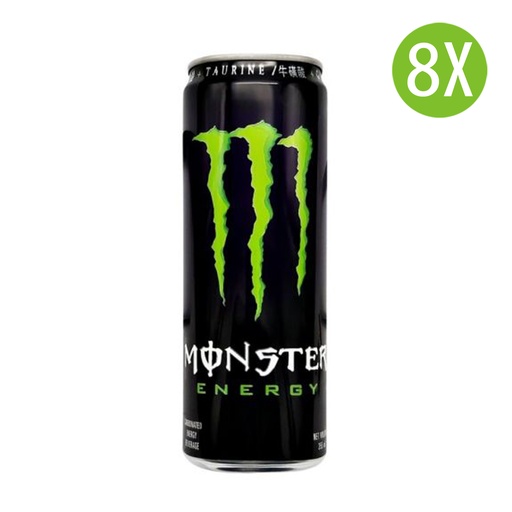 [DKc539x8] 8X MONSTER 魔爪碳酸能量飲料 罐裝 355mlx8