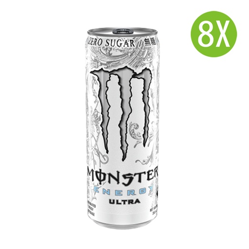 [DKc541x8] 8X MONSTER 魔爪碳酸能量飲料 低糖 罐裝 355mlx8