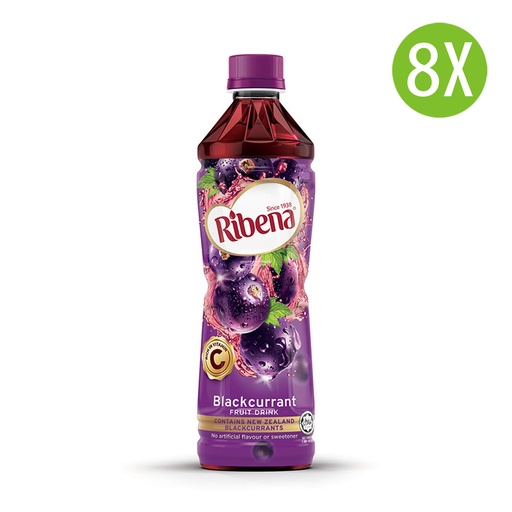 [DKc559x8] 8X 利賓納-黑加侖子果汁飲品 膠樽裝 450mlx8