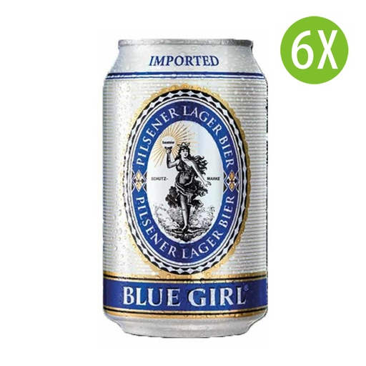 [BEa074x6] 6X 藍妹啤酒 罐裝 330mlx6