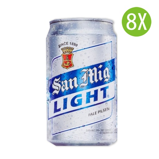 [BEa092x8] 8X 生力清啤酒 罐裝 330mlx8
