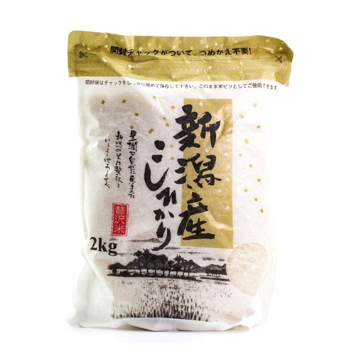 [mi24] 日本米 (頂級) 新潟県越光米 新潟米 2 kg [最佳食用 2024-06-28]