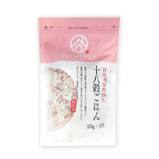 [mi22] 【日本米】萬家十八穀米 (健康營養 口感一流) 獨立包裝 25g x 12包 / 日本原產